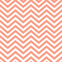 Pastel orange seamless zigzag pattern vector