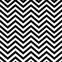 Black and white seamless zigzag pattern vector