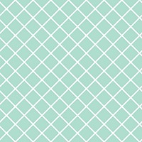 Mint green seamless grid pattern vector