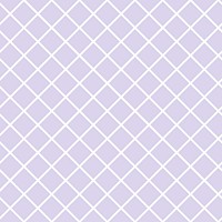 Pastel purple seamless grid pattern vector