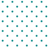 Green and white seamless polka dot pattern vector