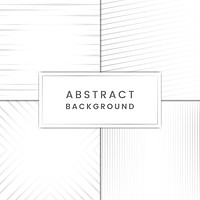 Gray abstract background vector set