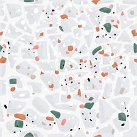 Colorful Terrazzo seamless pattern vector