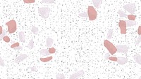 Pastel pink terrazzo abstract background pattern 