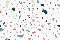 Colorful terrazzo abstract background vector seamless pattern