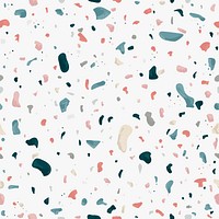 Colorful terrazzo abstract background psd seamless pattern