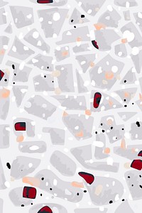 Terrazzo pattern abstract background in warm tone