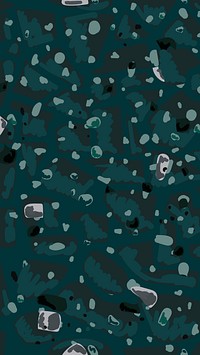 Emerald green terrazzo social media story background