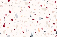 Pastel terrazzo abstract background vector seamless pattern