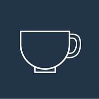 Vector of coffee cup icon