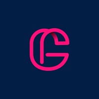 Retro pink letter G vector
