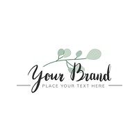 Foliage your brand logo vector