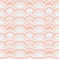 Seamless pattern of half circles