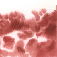 Abstract red and white watercolor stain texture