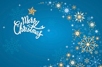 Merry Christmas winter holiday background vector