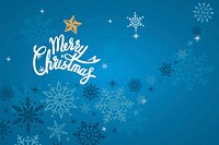 Merry Christmas winter holiday background vector