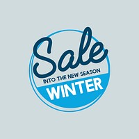 Sale into the new season vector
