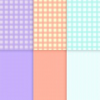 Mixed pattern pastel background vectors
