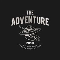 The adventure vintage logo vector