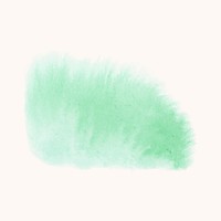 Green watercolor style banner vector