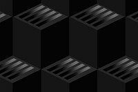 Black modern background design vector