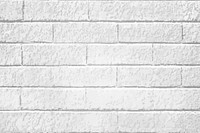 White brick textured background vector