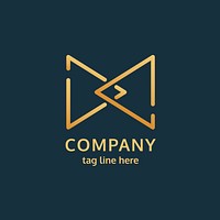 Modern company logo design vector