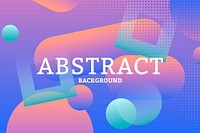 Colorful geometric abstract patterned background vector