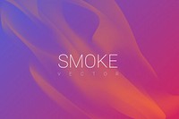 Brown smoke abstract background vector