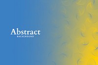 Blue and yellow abstract background design vector