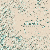 Grunge beige and green distressed textured background