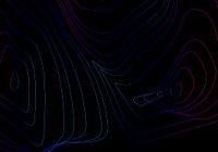 Blue and pink abstract map contour lines background<br />
