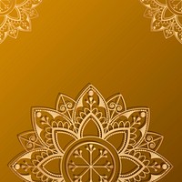<br />Eid mubarak lotus background vector
