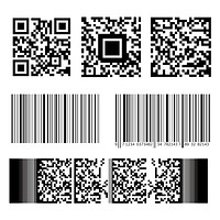Barcode and QR code vector | Premium Vector - rawpixel