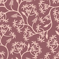 Nature seamless patterned background vector