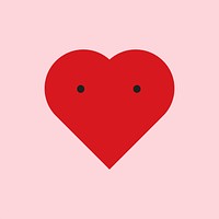 Valentine&#39;s day heart design vector