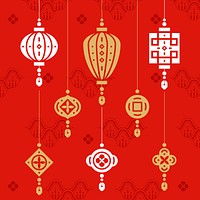 Chinese new year 2019 design