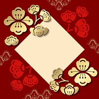 Chinese new year 2019 greetings card