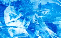 Blue and white abstract acrylic brush stroke textured background vector