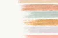 Pastel shimmering acrylic brush stroke vector