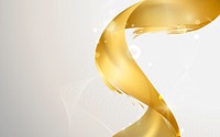 Golden wave abstract background vector<br />