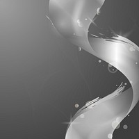Silver wave abstract background vector<br />