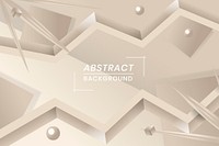Abstract wavy shape design vector