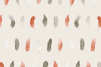 Watercolor lightweight feather collection vectors