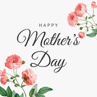 Happy Mother&#39;s Day card vector