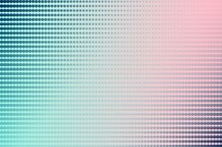 Geometric halftone blue and pink background vector