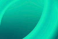 Green wave abstract background vector