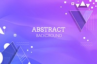 Purple geometric abstract background vector
