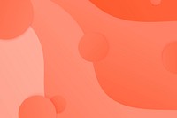 Orange flowing abstract background vector