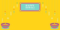 Happy  Deepavali, the festival of lights background vector